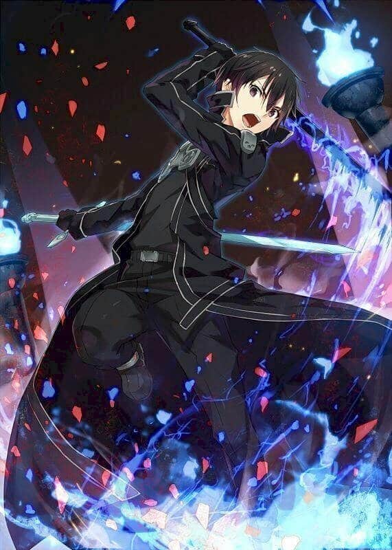 99+ hình ảnh nền anime Kirito ngầu, đẹp nhất