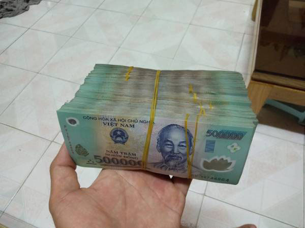 1 xấp tiền, cọc tiền 500k có bao nhiêu tờ?