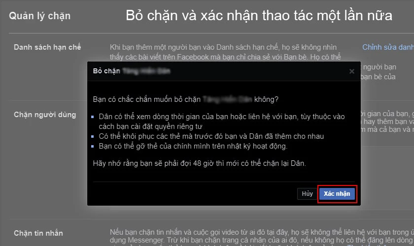 Chặn bạn bè trên Facebook là gì? làm sao bỏ chặn bạn bè trên Facebook?