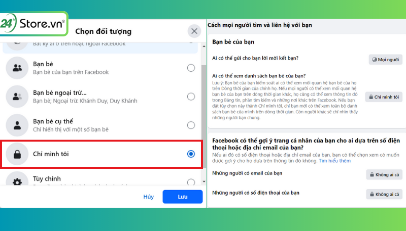 Cách ẩn bạn bè trên Facebook bằng điện thoại, máy tính ĐƠN GIẢN