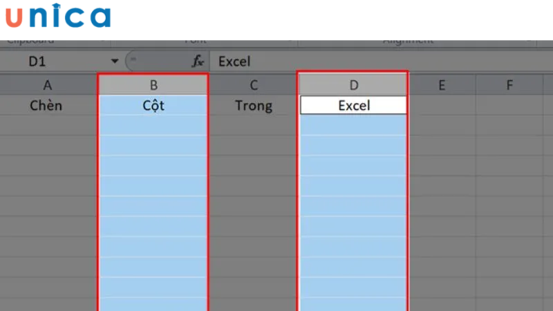 Cách chèn thêm hàng thêm cột trong Excel đơn giản nhất