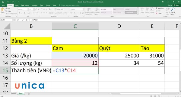 3 cách copy công thức trong Excel không bị lỗi định dạng cực đơn giản