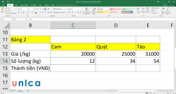 3 cách copy công thức trong Excel không bị lỗi định dạng cực đơn giản