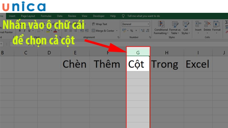 Cách chèn thêm hàng thêm cột trong Excel đơn giản nhất