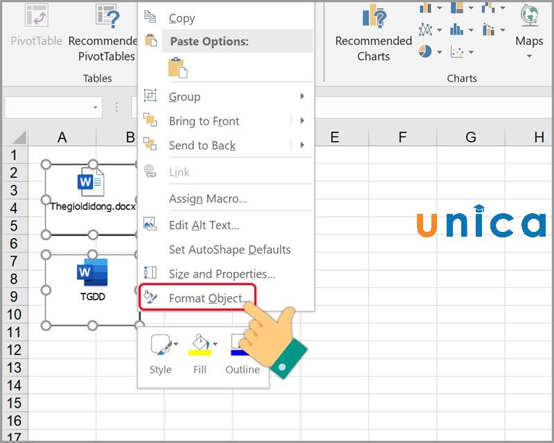 Cách chèn File PDF vào Excel chi tiết nhất