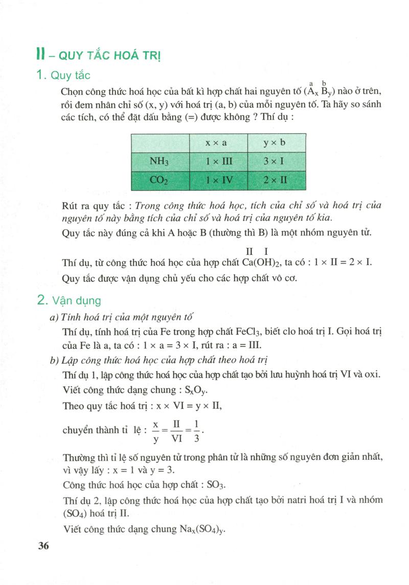 [SGK Scan] Hoá trị - Sách Giáo Khoa - Học Online Cùng Sachgiaibaitap.com