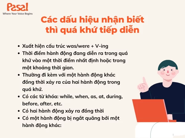 Past Continuous – Cấu trúc, cách dùng thì quá khứ tiếp diễn trong tiếng Anh