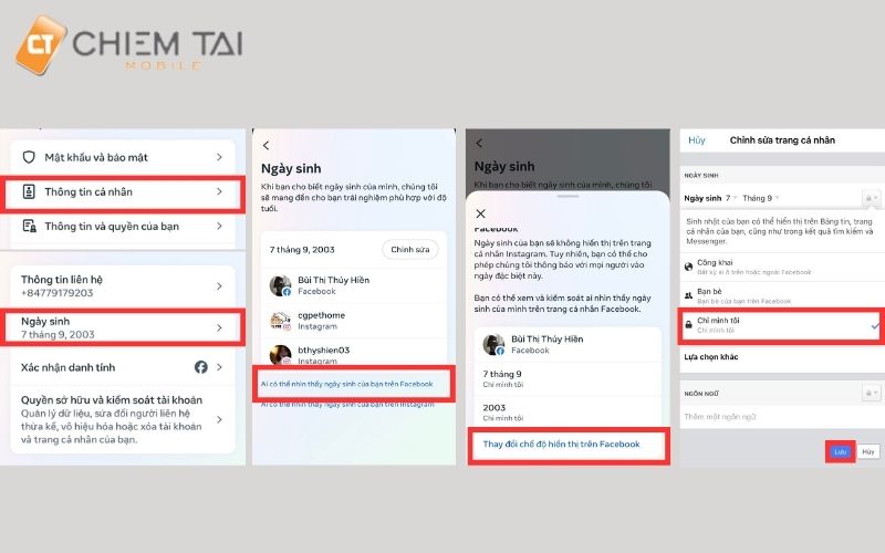 Cách đổi ngày sinh trên Facebook CỰC NHANH CHÓNG và đơn giản