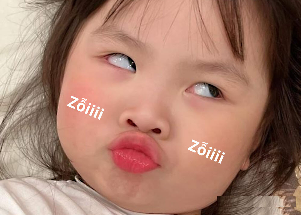 Tổng hợp meme dỗi hài hước, cute, đáng yêu