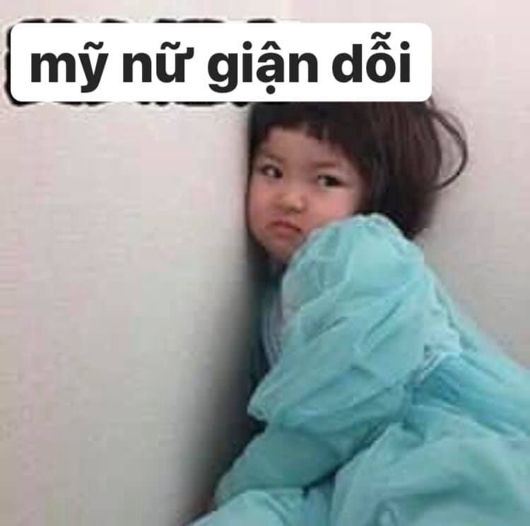 Tổng hợp meme dỗi hài hước, cute, đáng yêu