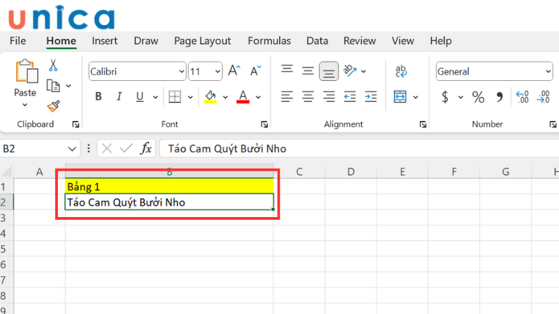 Cách gộp ô trong Excel nhanh chóng mà không mất dữ liệu