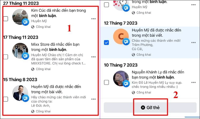 Cách gỡ gắn thẻ trên Facebook đơn giản và mới nhất