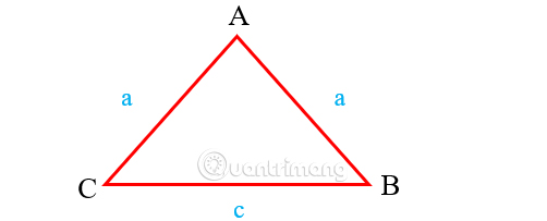 Công thức tính chu vi hình tam giác