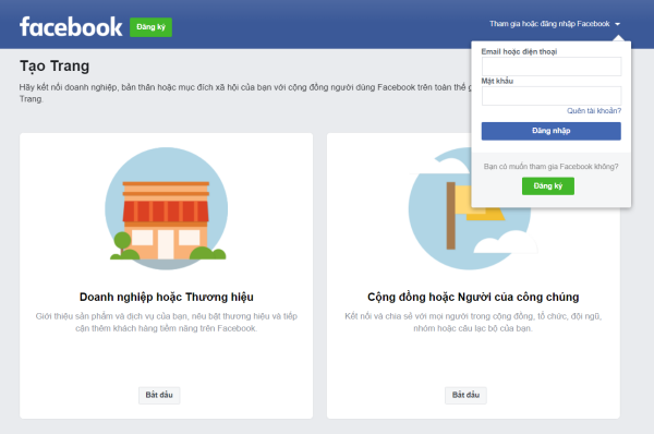 Cách tạo Fanpage Facebook bán hàng chuyên nghiệp cho shop