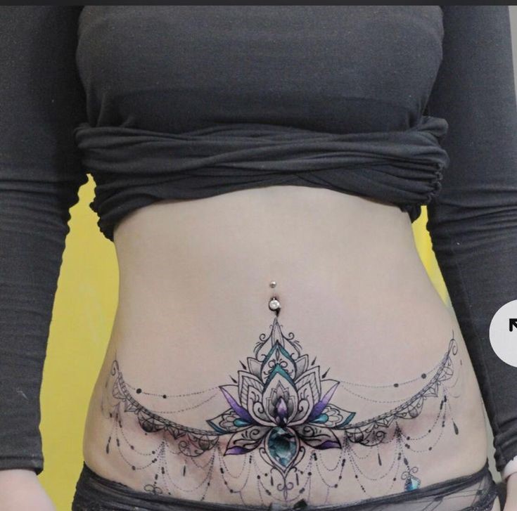 Gợi ý hơn 700 mẫu hình xăm ở bụng độc lạ - Genztattoo