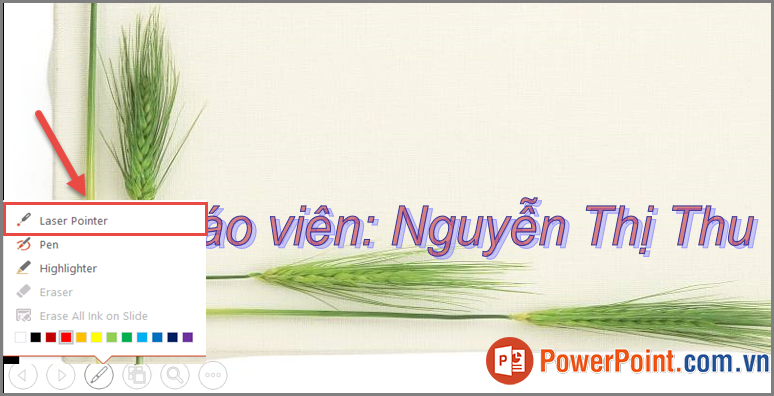 Cách trình chiếu Powerpoint