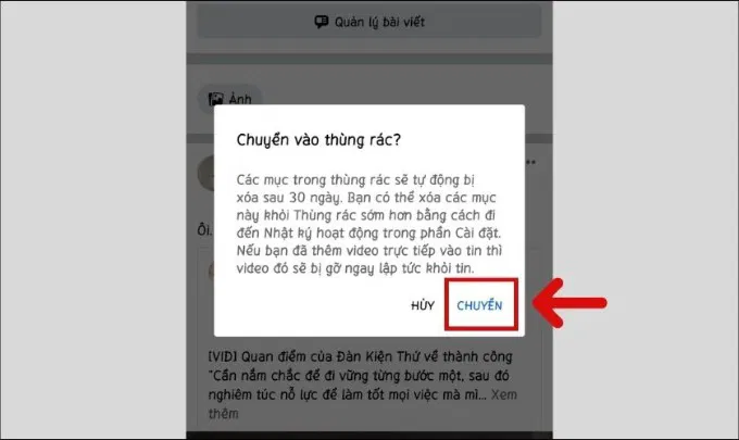 Cách xóa bài viết trên Facebook một cách nhanh chóng, dễ dàng