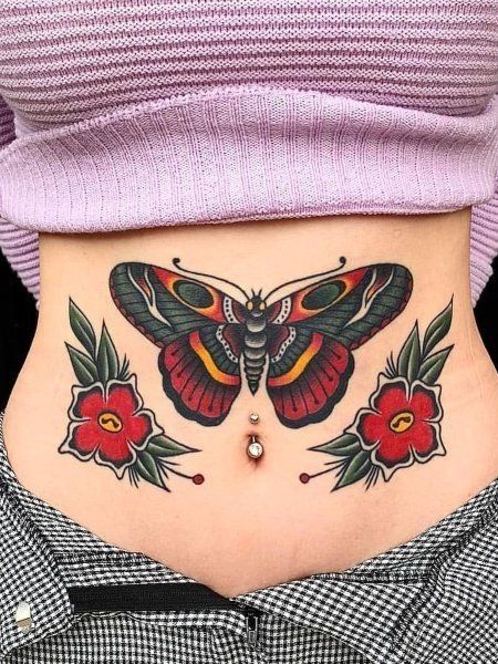 Gợi ý hơn 700 mẫu hình xăm ở bụng độc lạ - Genztattoo