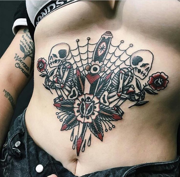 Gợi ý hơn 700 mẫu hình xăm ở bụng độc lạ - Genztattoo