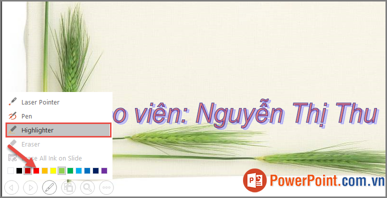 Cách trình chiếu Powerpoint