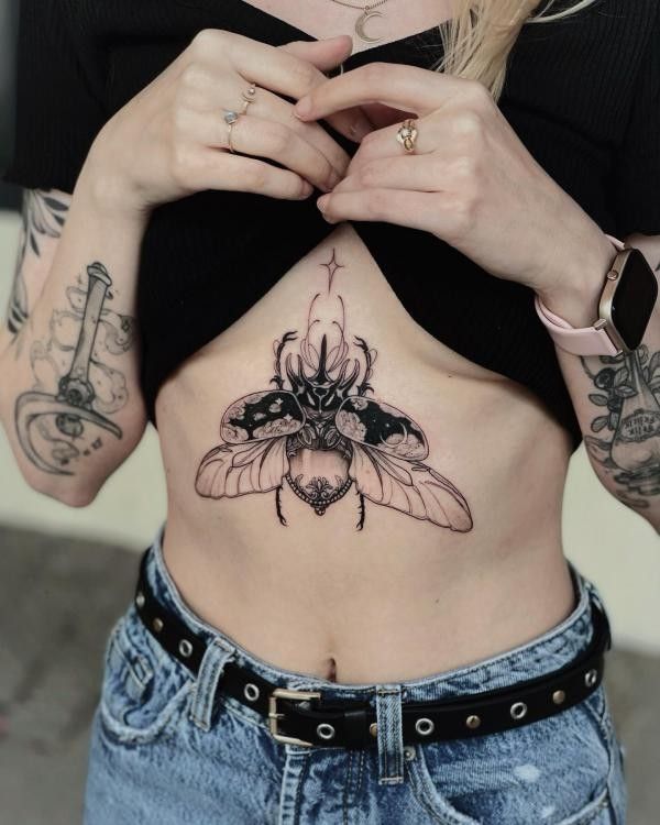 Gợi ý hơn 700 mẫu hình xăm ở bụng độc lạ - Genztattoo