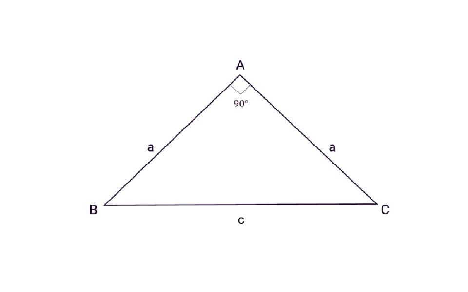 Tìm hiểu cách tính cạnh huyền tam giác vuông cân