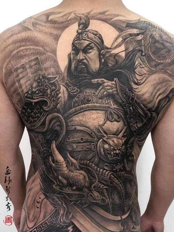 150 hình xăm quan công uy dũng nhất được chọn lọc 2024 - Genztattoo