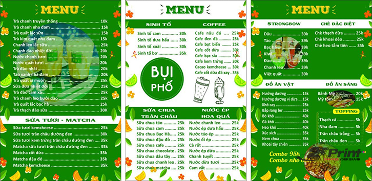 Download 50+ mẫu menu trà sữa đơn giản, hữu ích cho chủ cửa hàng