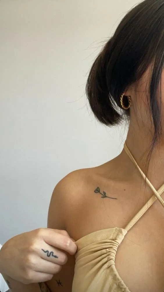 Top 500 hình xăm mini ở vai cực chất cho nam và nữ - Genztattoo