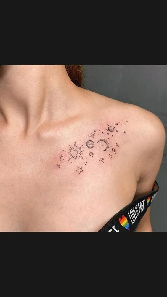 Top 500 hình xăm mini ở vai cực chất cho nam và nữ - Genztattoo