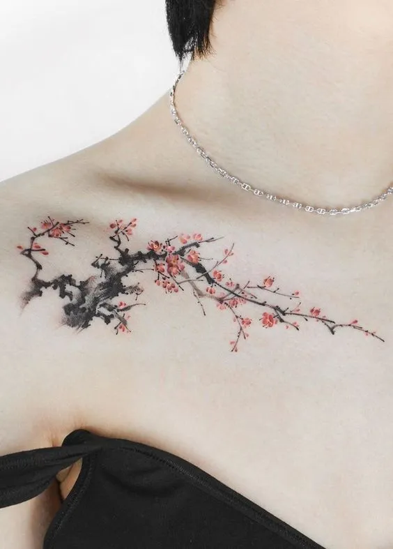 99+ hình xăm bông hoa trên vai được ưa thích nhất hiện nay - Genztattoo