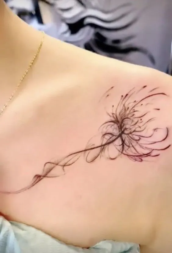 99+ hình xăm bông hoa trên vai được ưa thích nhất hiện nay - Genztattoo