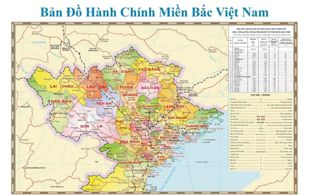 Tìm hiểu về bản đồ Việt Nam 3 miền Bắc - Trung - Nam