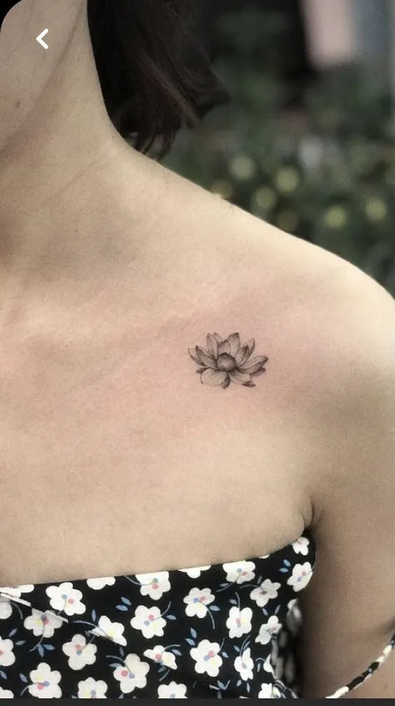 99+ hình xăm bông hoa trên vai được ưa thích nhất hiện nay - Genztattoo