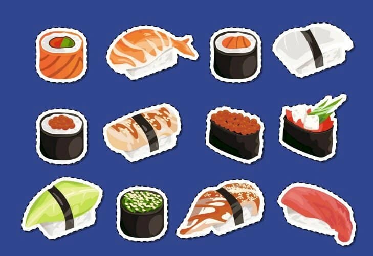 Tổng Hợp Mẫu Sticker Cute Food, Sticker Đồ Ăn Dễ Thương