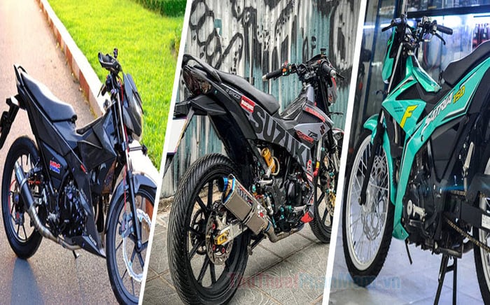 Bức tranh sống động về chiếc xe Satria độ kiểng đẹp nhất