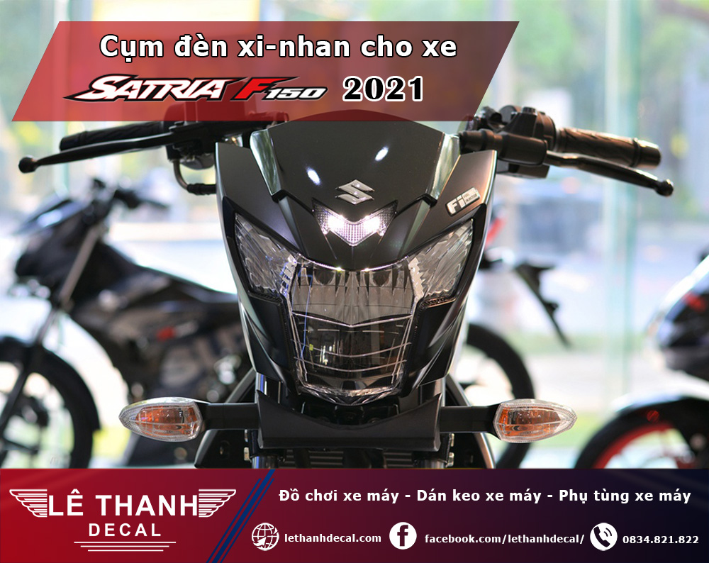 Đồ chơi xe máy Satria và những phụ kiện cần lắp đặt hiện nay