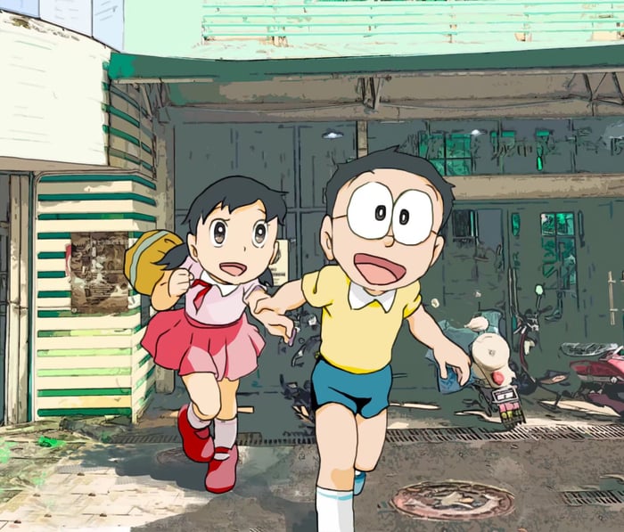 Bộ sưu tập hình ảnh đẹp nhất của Nobita và Shizuka