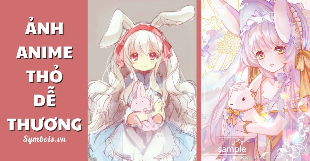 Dễ Thương Cute Thỏ Chibi: 81+ Hình Ảnh Chibi Thỏ Con Anime Đẹp