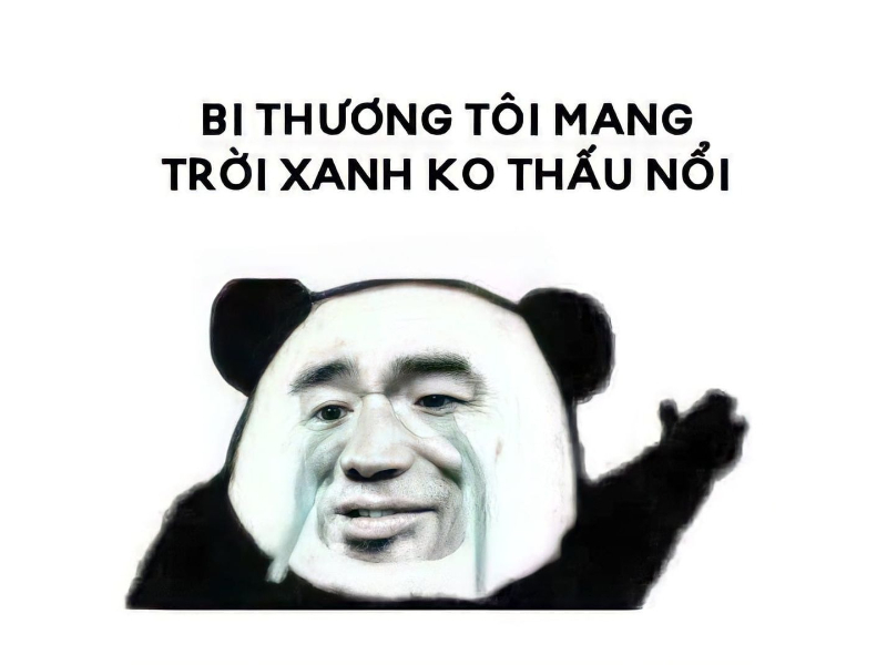 Lưu ngay top meme khóc hài hước không hề giả trân