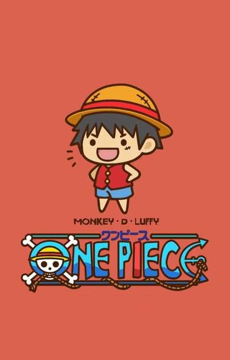 Luffy chibi ngầu - Bức tranh đẹp lung linh