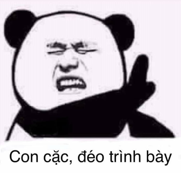 Danh sách các meme chửi hài hước và đầy độc đáo