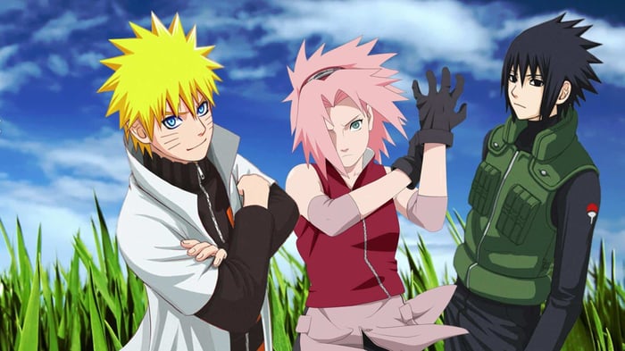 Bức tranh sống động của Naruto và Sasuke