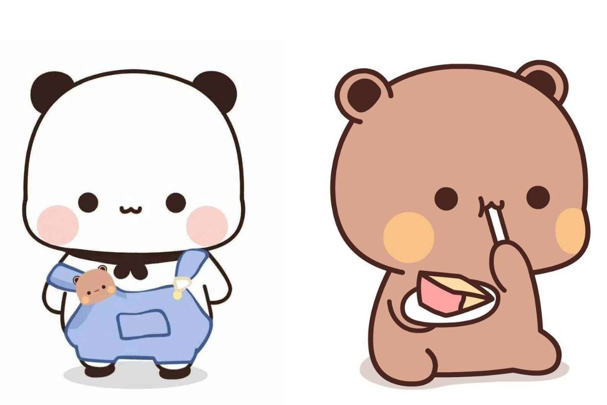 Tổng hợp những hình ảnh dễ thương gấu chibi cute: Nhìn là muốn tan chảy