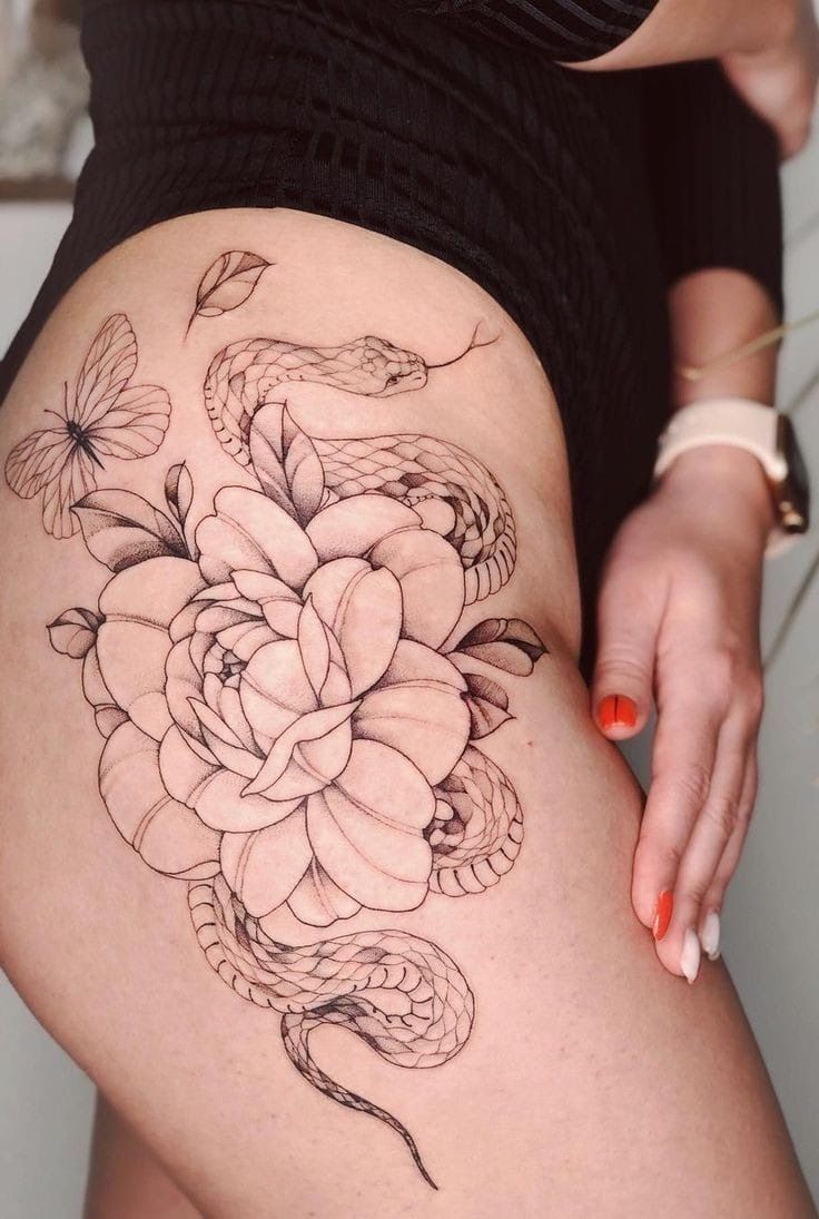 Top 999+ hình xăm mông cực ấn tượng và quyến rũ - Genztattoo