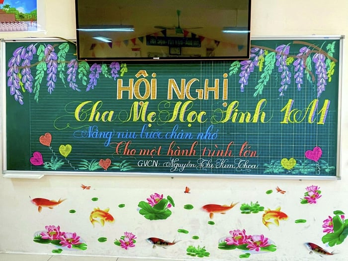 Danh Sách 100+ Mẫu Trang Trí Bảng Họp Phụ Huynh Đẹp