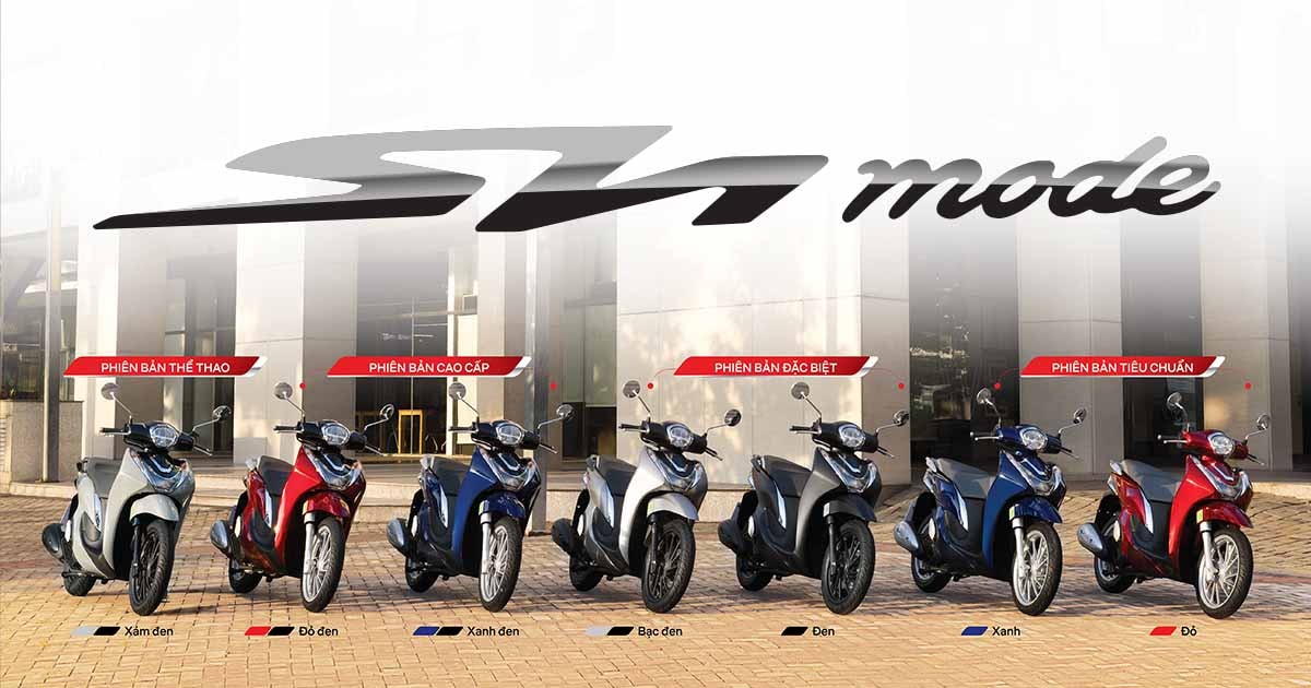 Giá xe SH Mode mới nhất tháng 10/2024