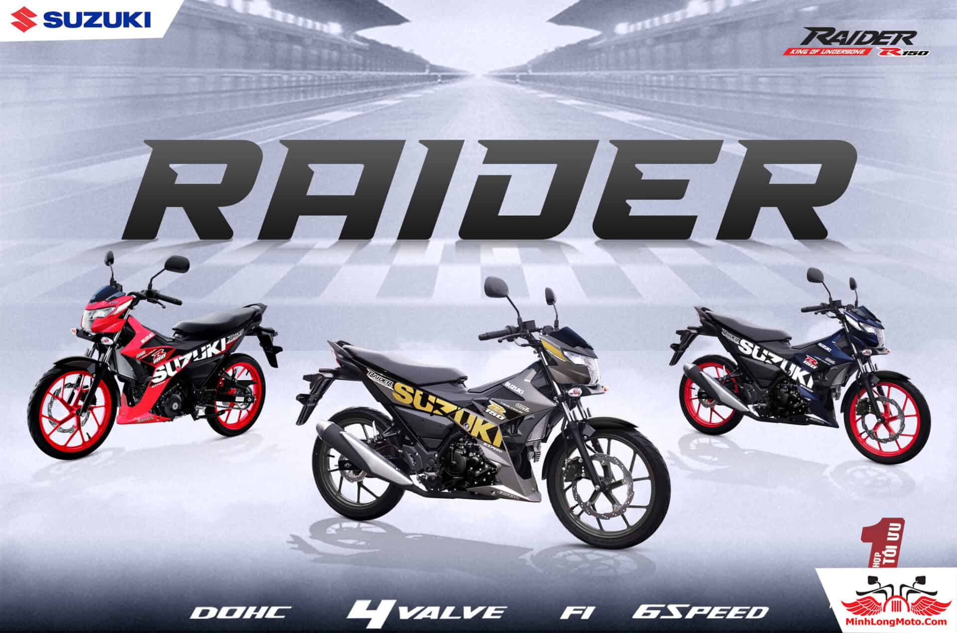 Giá xe Raider 150 mới nhất 19/12/2024