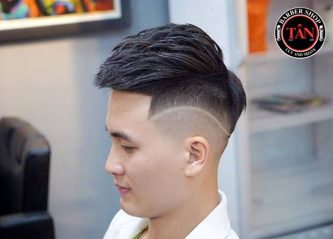 Các kiểu gạch tóc nam đẹp năm 2024 - Tân Barber Shop