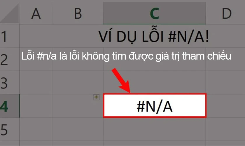 #n/a là lỗi gì trong excel? Cách sửa lỗi n/a hiệu quả